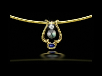 Black Pearl: John Wallick Jewelers, Sun City, AZ - Phoenix, Arizona 