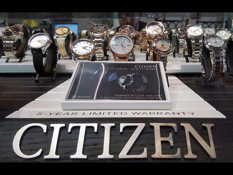 Citizen Watches at John Wallick Jewelers in Sun City, Arizona