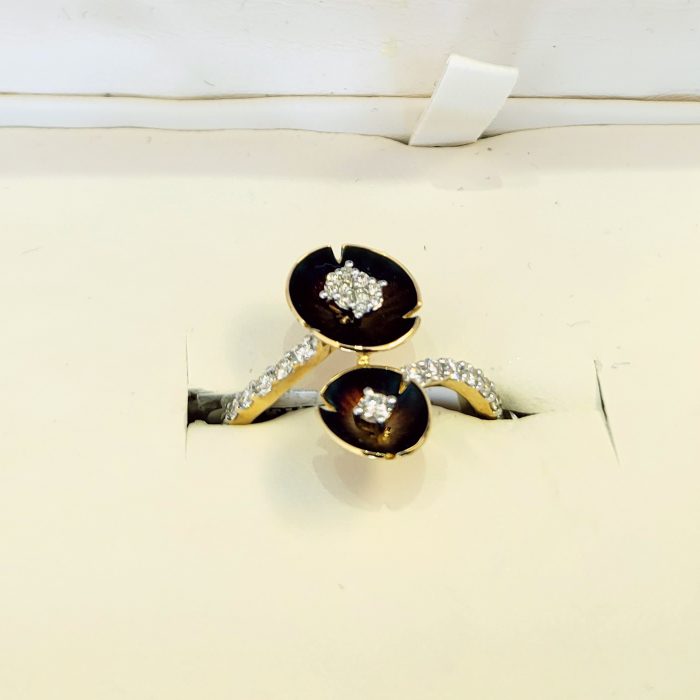 14kt Yellow Gold and Diamonds, Milagro Ring at John Wallick Jewelers in Sun City, Arizona near Glendale, AZ