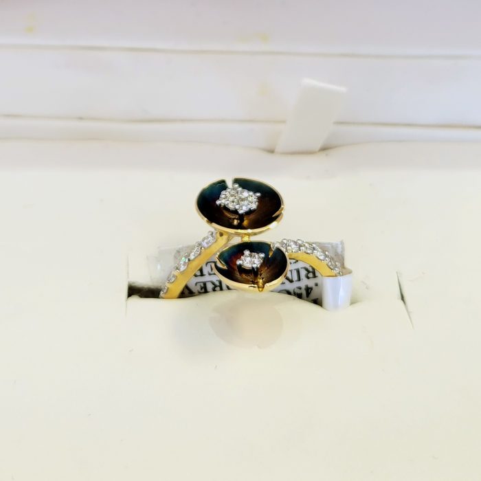 14kt Yellow Gold and Diamonds, Milagro Ring at John Wallick Jewelers in Sun City, Arizona near Glendale, AZ