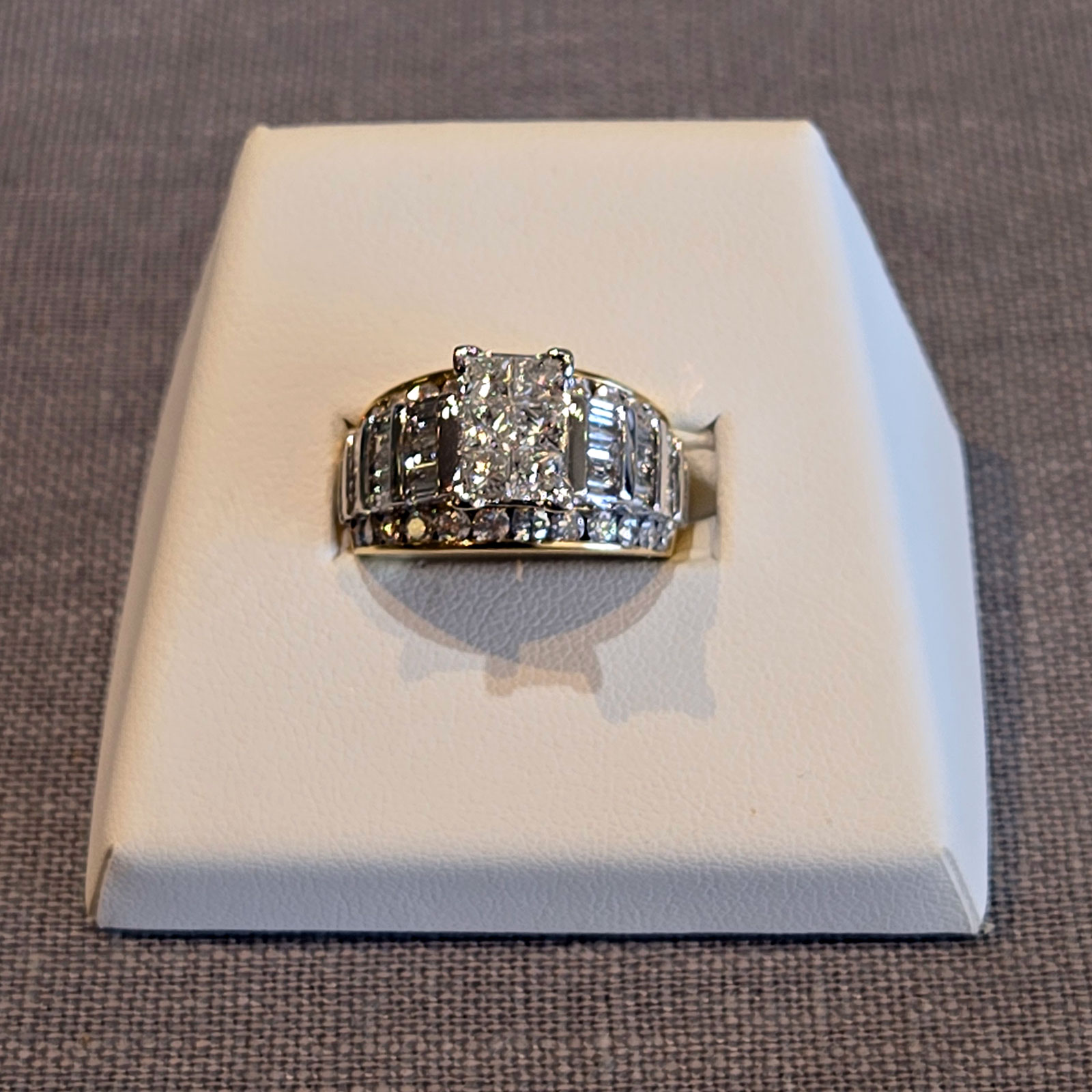 14kt yellow gold diamond ring at John Wallick Jewelers in Sun City, Arizona