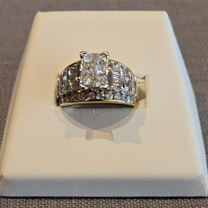 14kt yellow gold diamond ring at John Wallick Jewelers in Sun City, Arizona