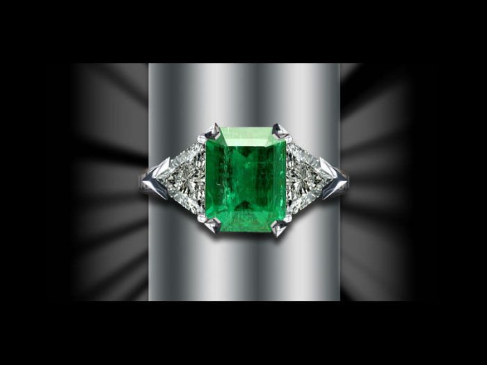 Emerald Rings available at John Wallick Jewelers in Sun City Arizona near Phoenix AZ