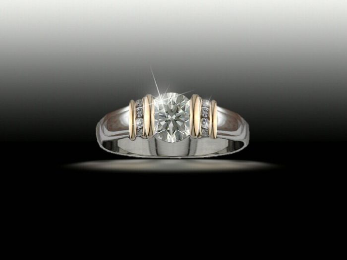Engagement Ring: John Wallick Jewelers, Sun City, AZ - Phoenix, Arizona